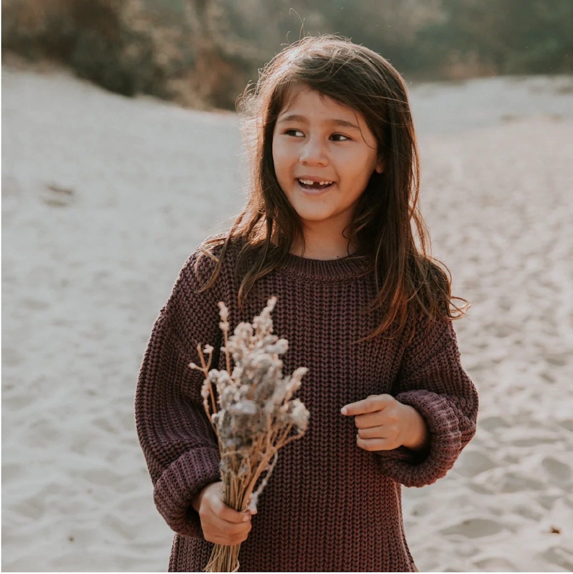 CHUNKY KNITTED SWEATER