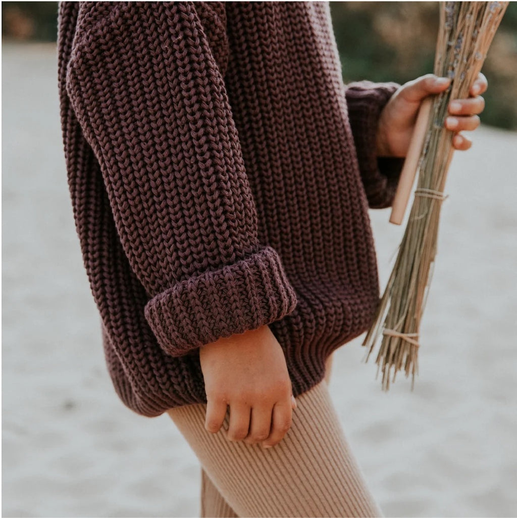 CHUNKY KNITTED SWEATER