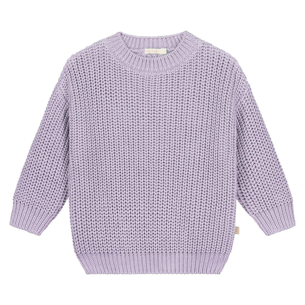 CHUNKY KNITTED SWEATER