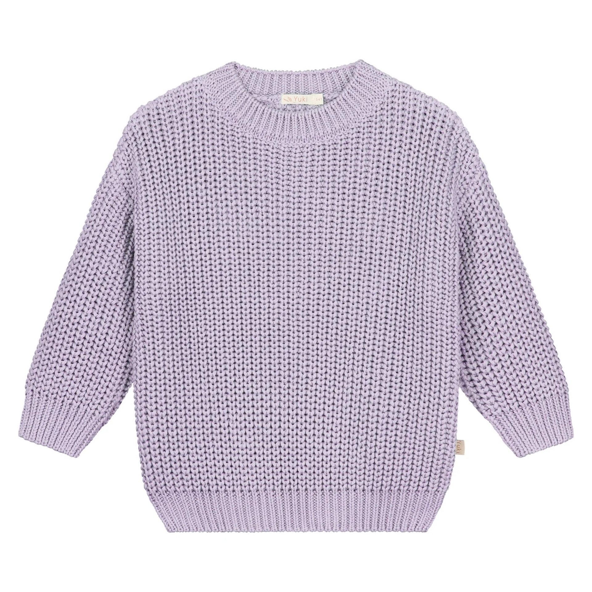 CHUNKY KNITTED SWEATER