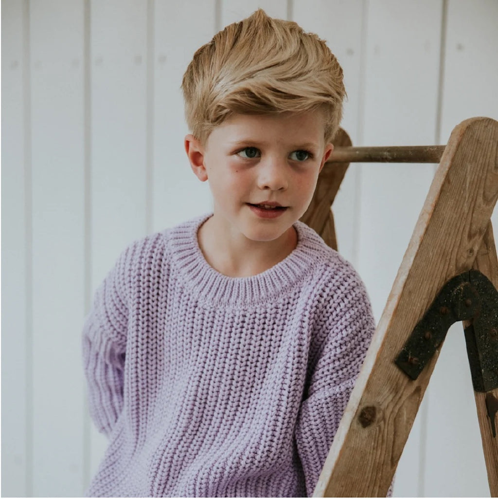 CHUNKY KNITTED SWEATER