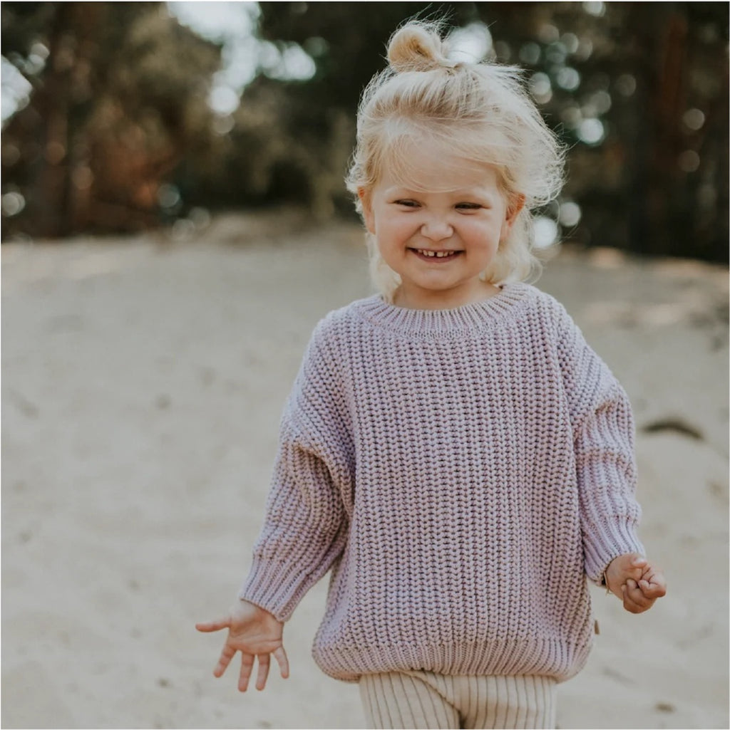 CHUNKY KNITTED SWEATER