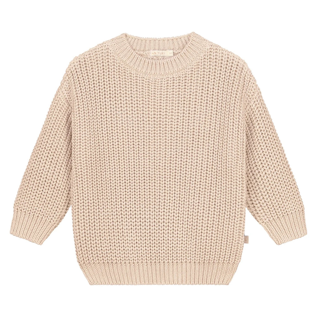 CHUNKY KNITTED SWEATER