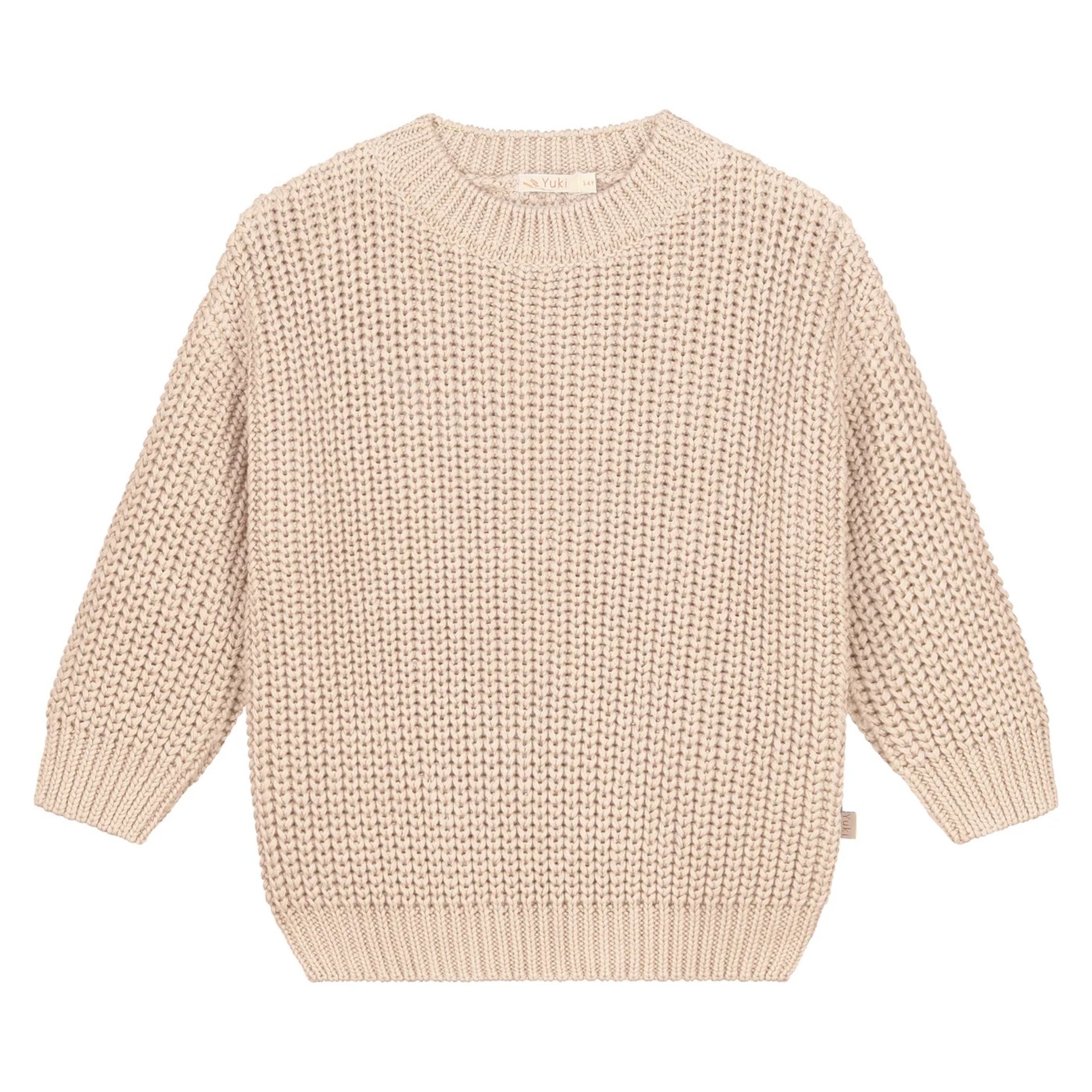CHUNKY KNITTED SWEATER