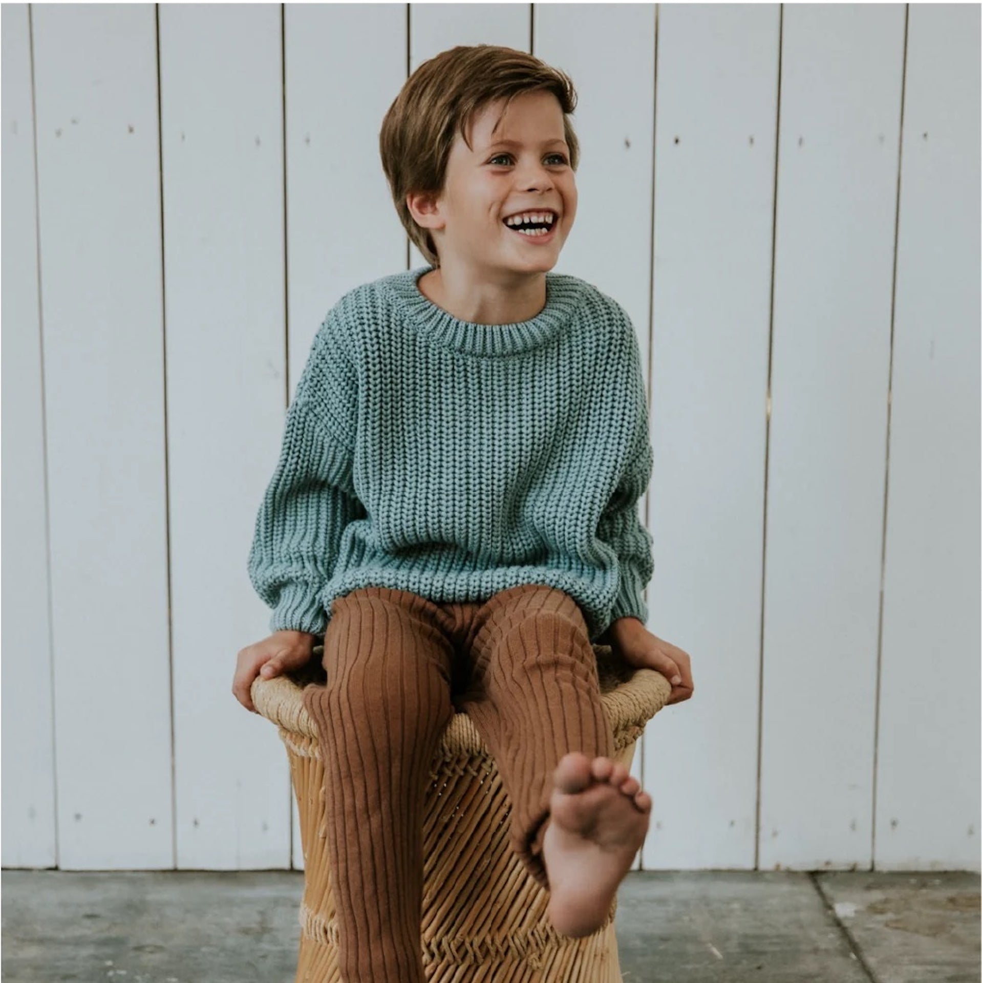 CHUNKY KNITTED SWEATER