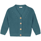 CHUNKY KNITTED CARDIGAN