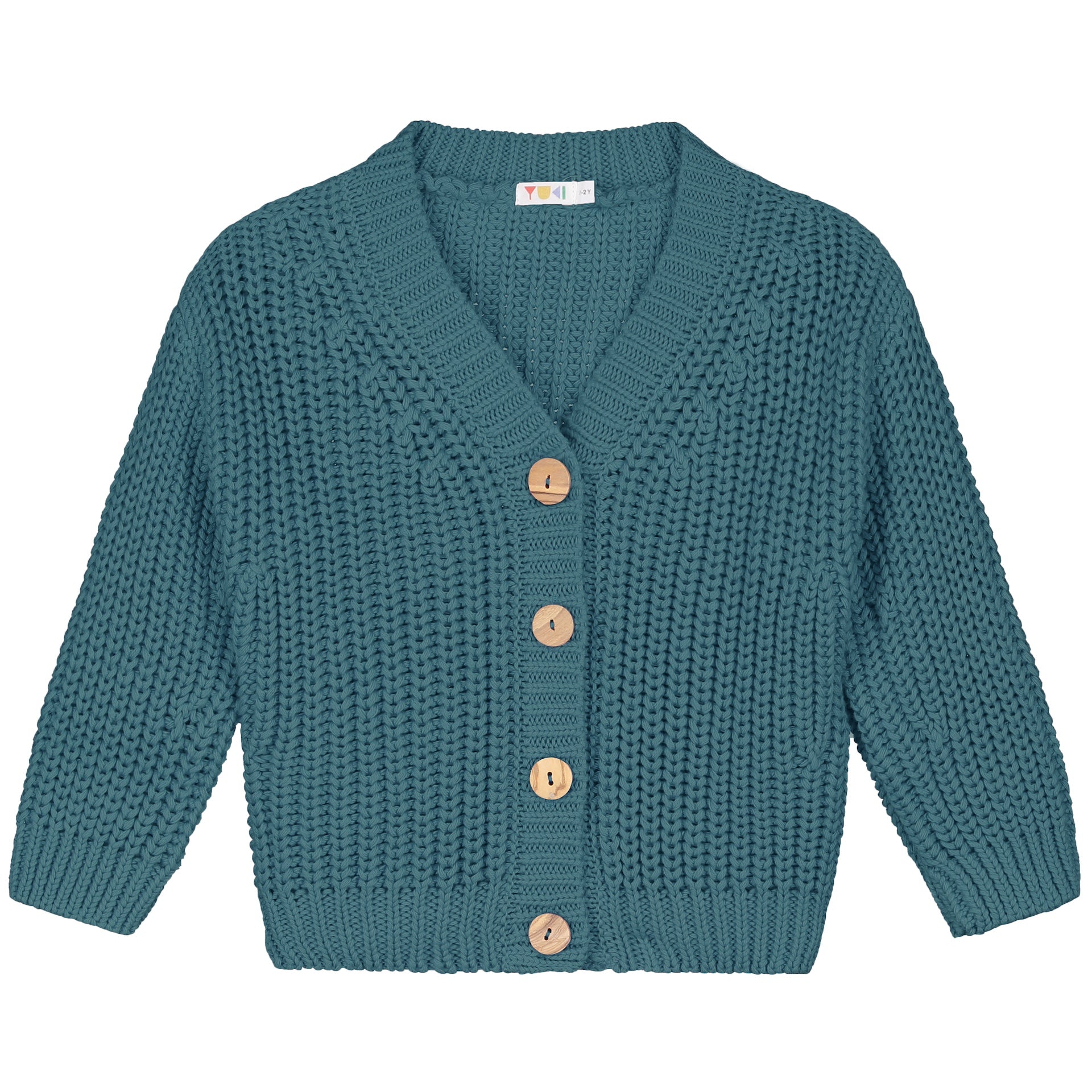 CHUNKY KNITTED CARDIGAN