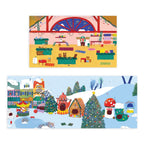 STICKER PLAY REUSABLE ACTIVITY SET: CHRISTMAS VILLAGE