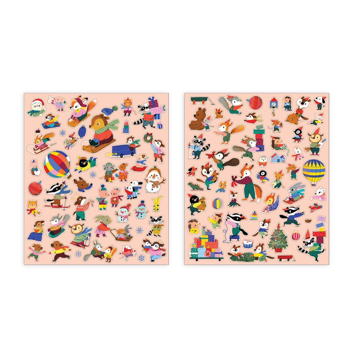 STICKER PLAY REUSABLE ACTIVITY SET: CHRISTMAS VILLAGE