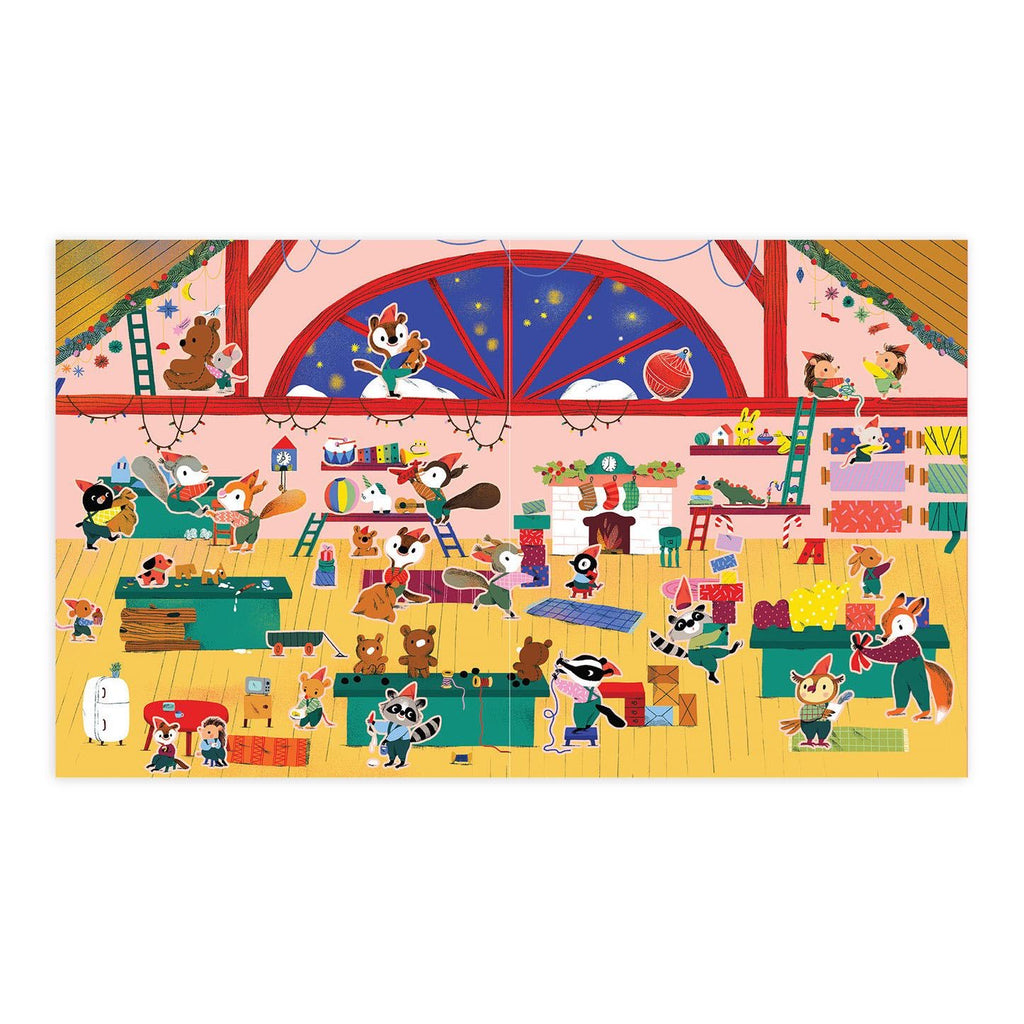 STICKER PLAY REUSABLE ACTIVITY SET: CHRISTMAS VILLAGE