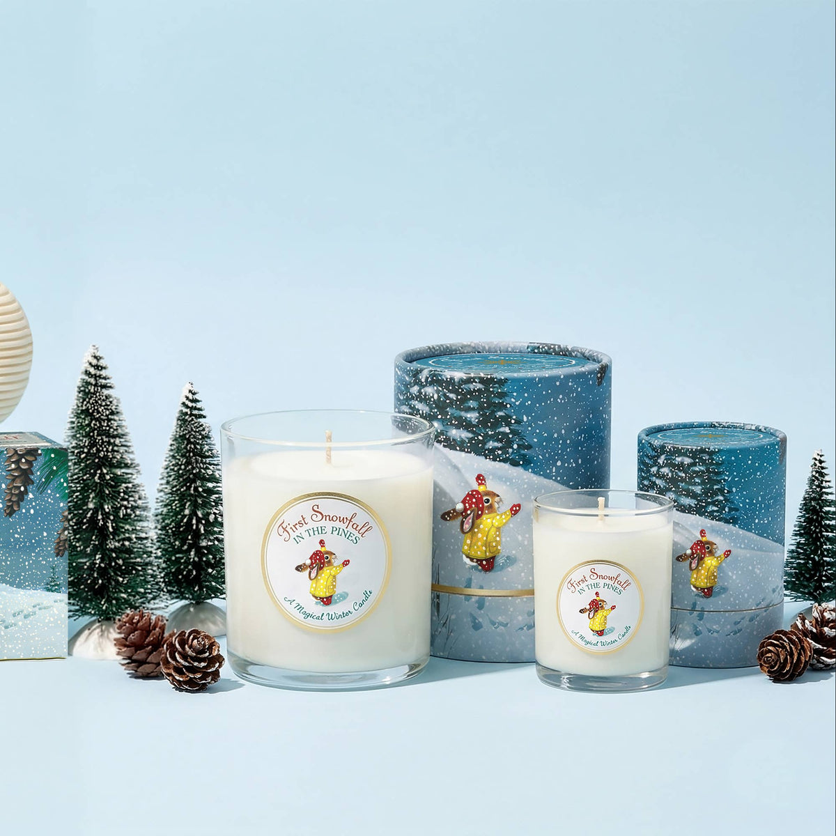 FIRST SNOWFALL 10 OZ SOY CANDLE - LIMITED EDITION