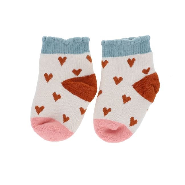 BABY HEART SOCKS 0-6 months