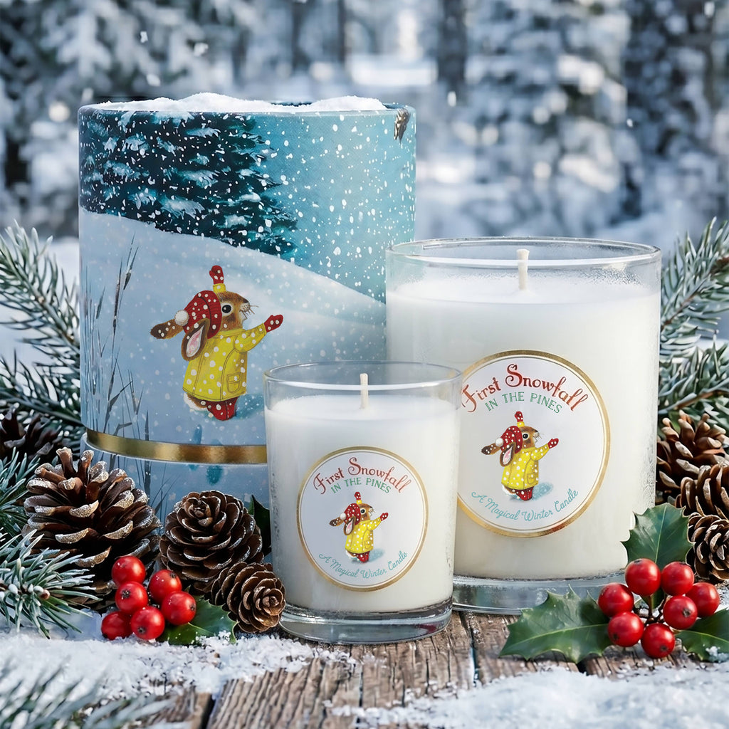 FIRST SNOWFALL 3 OZ VOTIVE CANDLE - LIMITED EDITION