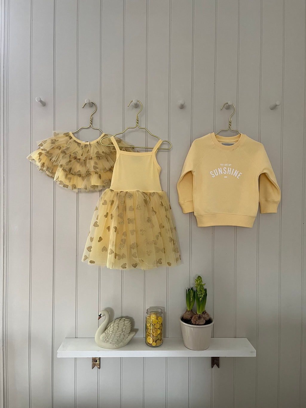 GLITTER HEART DRESS
