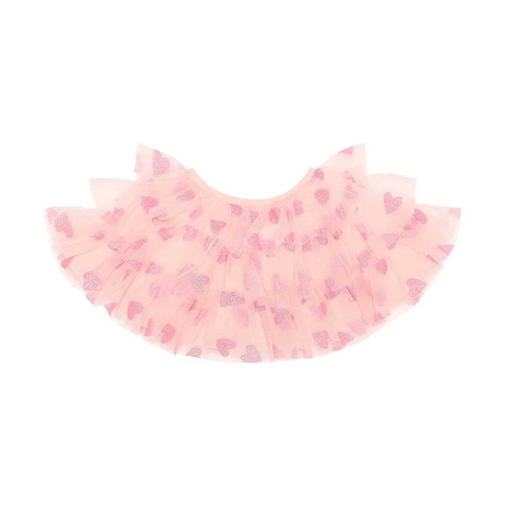 GLITTER HEART CAPE