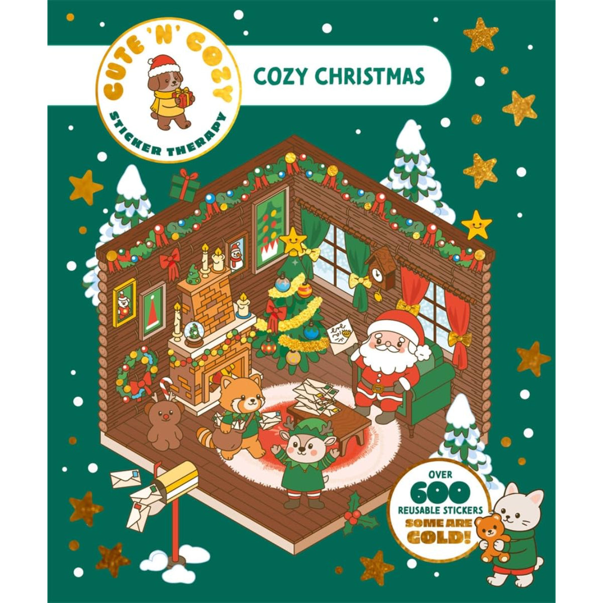 COZY CHRISTMAS STICKER BOOK