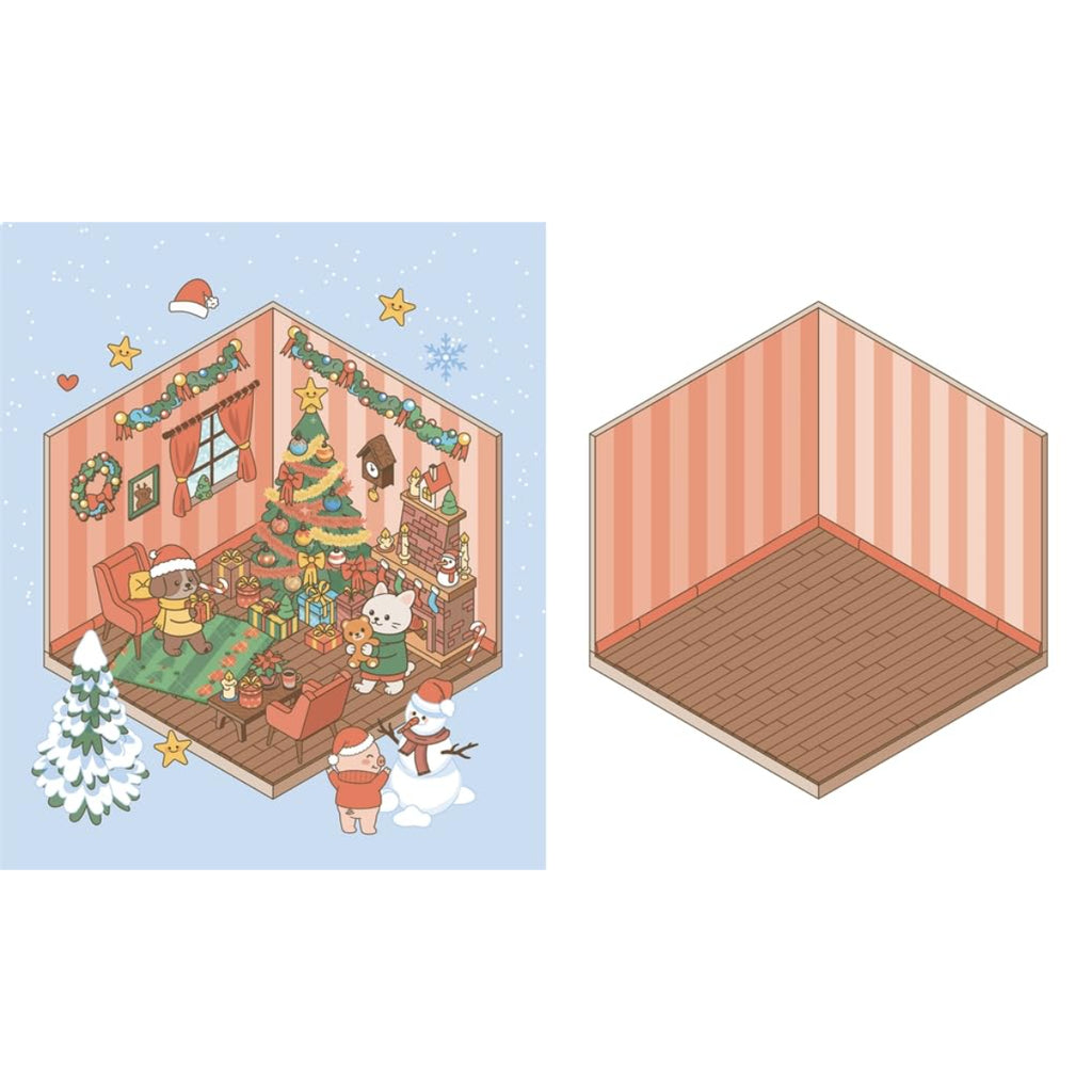 COZY CHRISTMAS STICKER BOOK