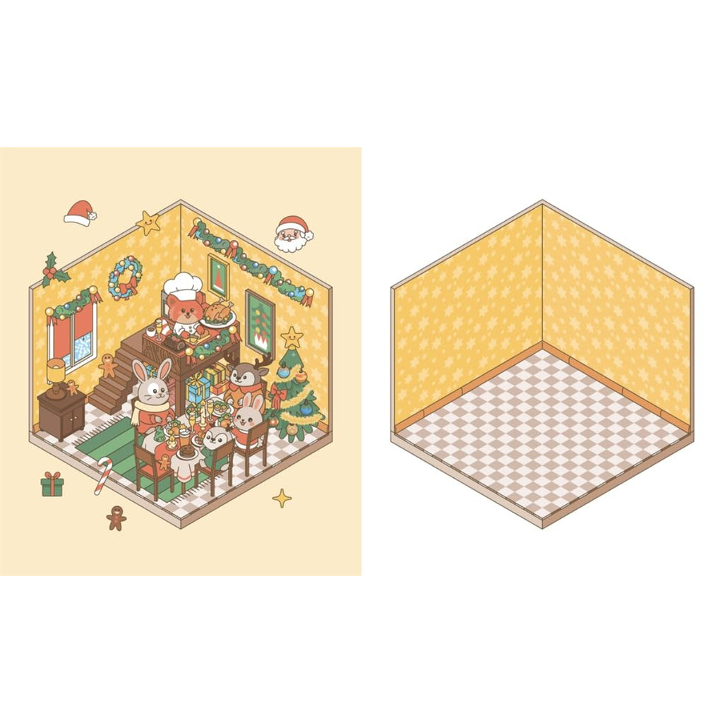 COZY CHRISTMAS STICKER BOOK