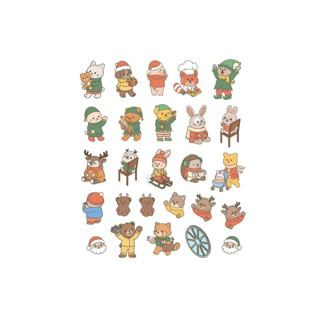 COZY CHRISTMAS STICKER BOOK