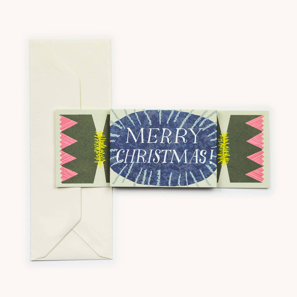 CHRISTMAS CRACKER DIAMOND CARD