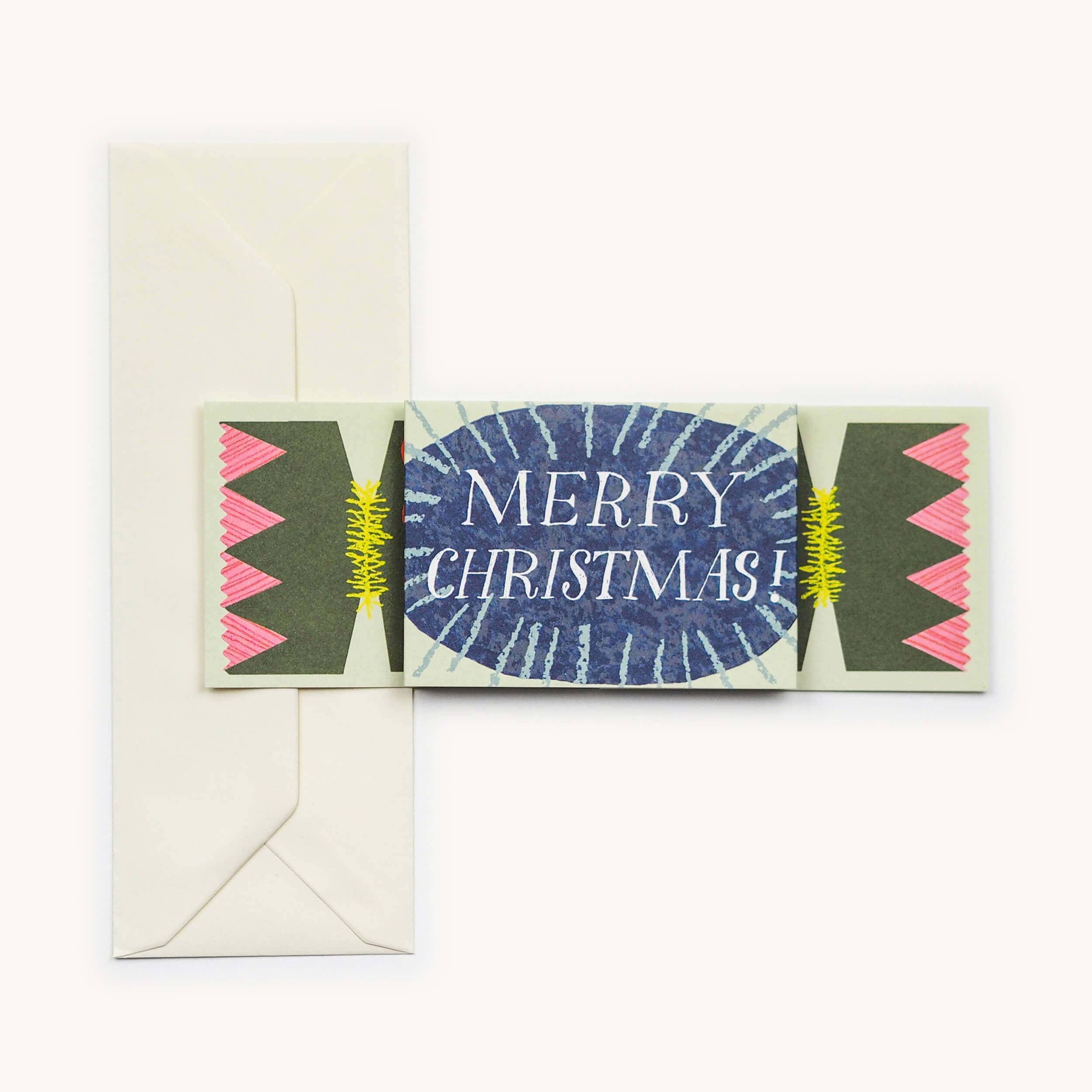CHRISTMAS CRACKER DIAMOND CARD
