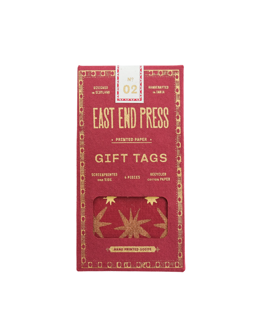6 CHRISTMAS GIFT TAGS