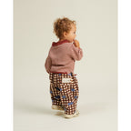 REX BLUEBERRY GINGHAM TROUSER