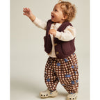 REX BLUEBERRY GINGHAM TROUSER