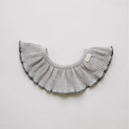 BOBBI GREY MARL COLLAR BIB