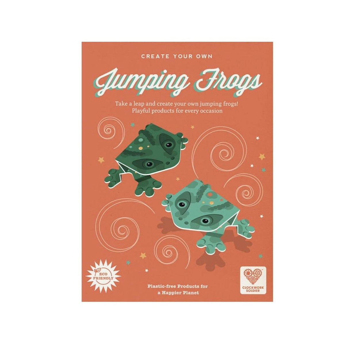CREATE YOUR OWN JUMPING FROGS (5 YEARS+)