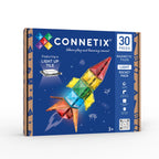 MAGNETIC TILES 30 PIECES - LIGHT ROCKET