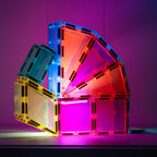 MAGNETIC TILES 30 PIECES - LIGHT ROCKET