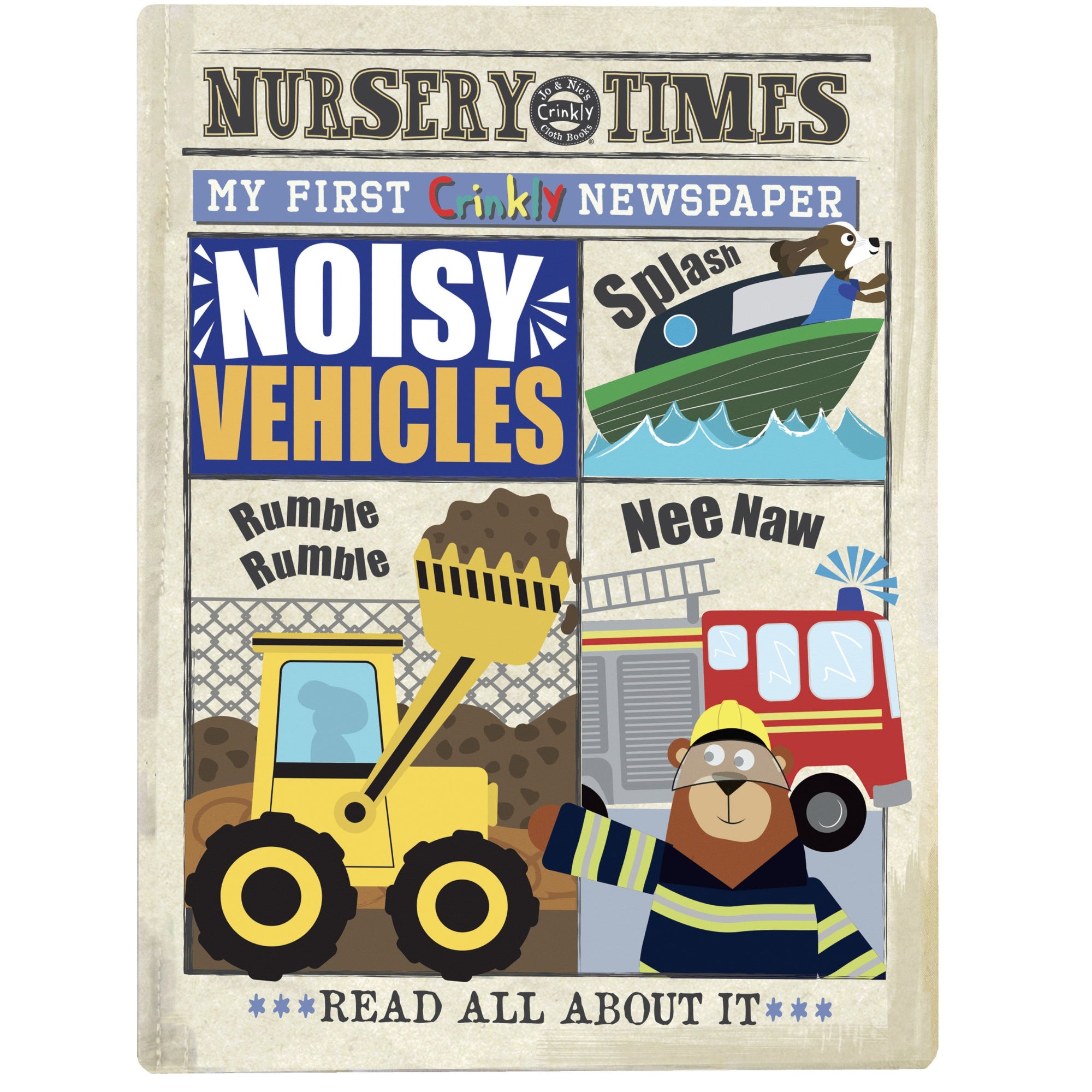 CRINKLY BOOK NEWSPAPER