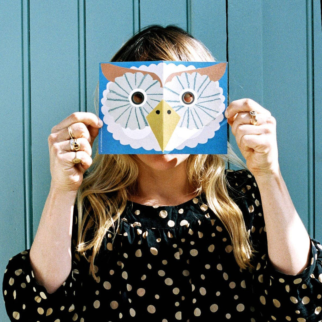 OWL MASK CARD
