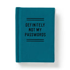 DEFINITELY NOT MY PASSWORDS TINY DIARY