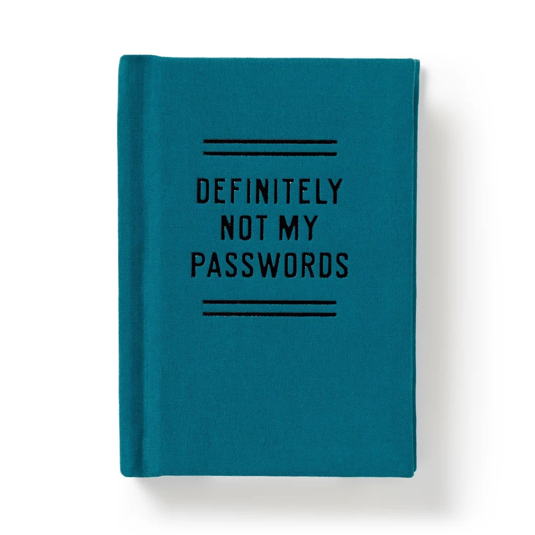 DEFINITELY NOT MY PASSWORDS TINY DIARY