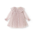 DERA B DRESS - CLOUD GREY HEARTS