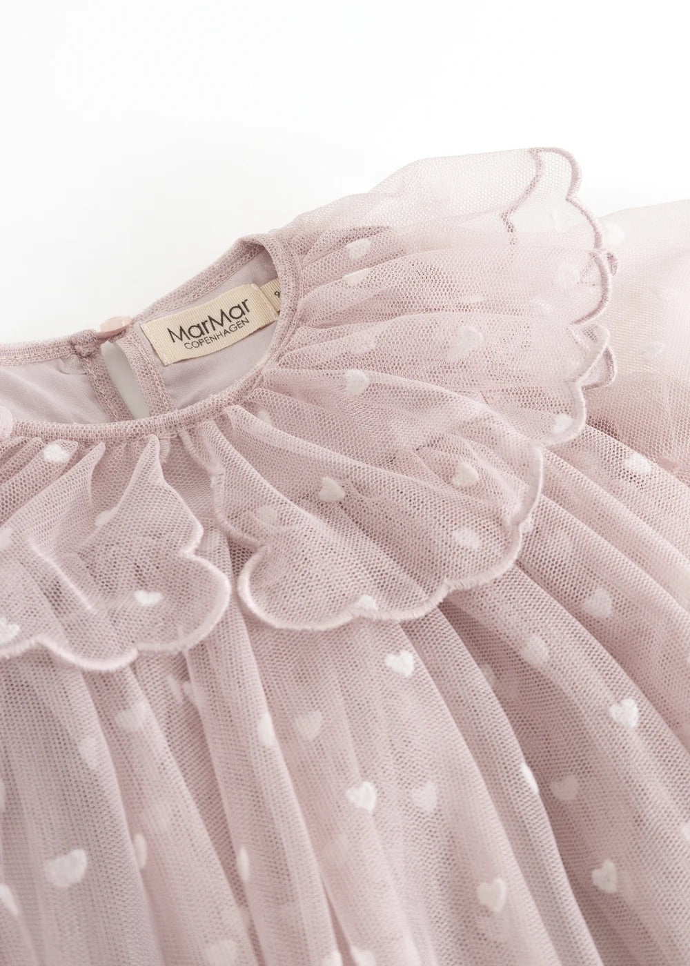 DERA B DRESS - CLOUD GREY HEARTS