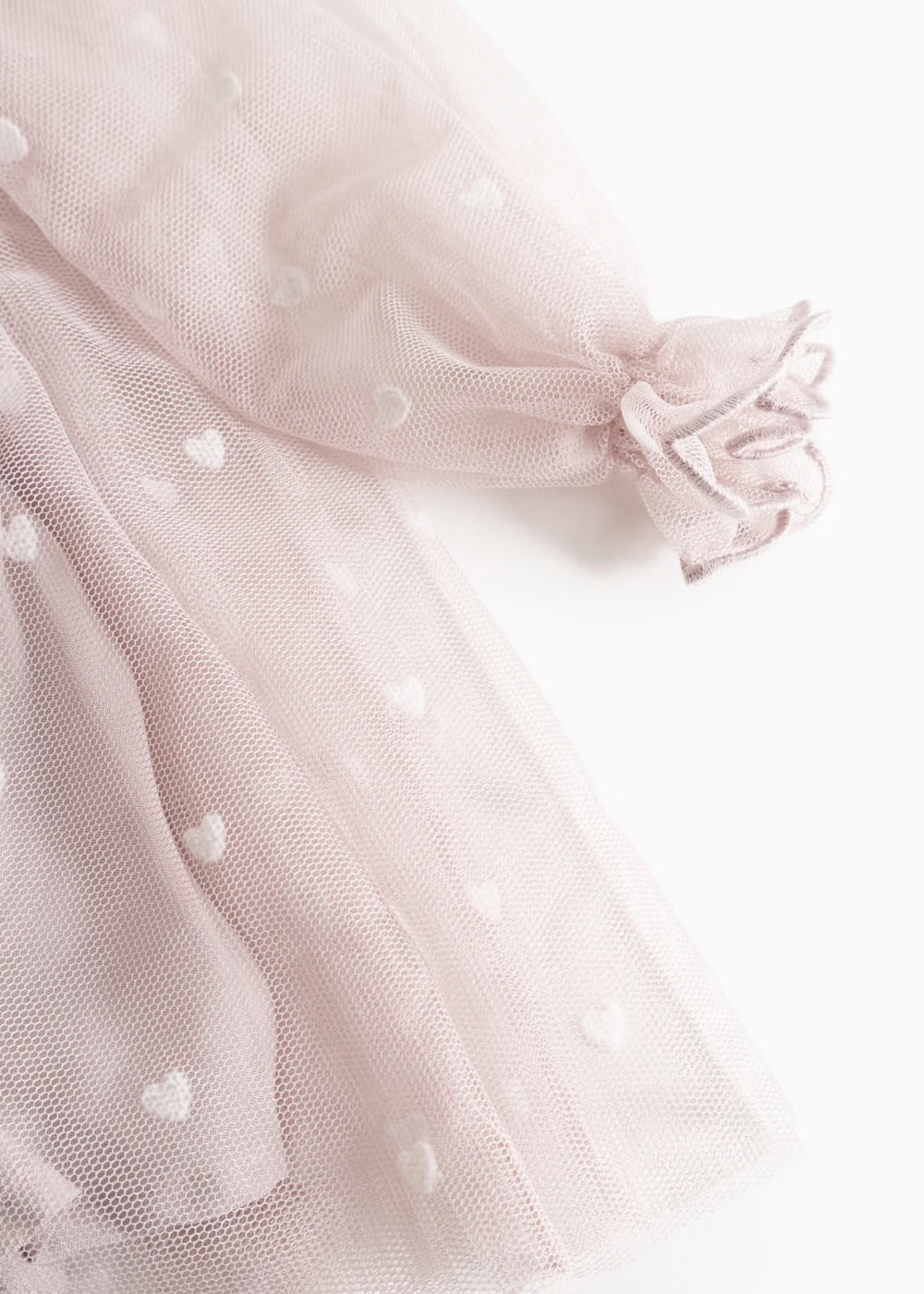 DERA B DRESS - CLOUD GREY HEARTS