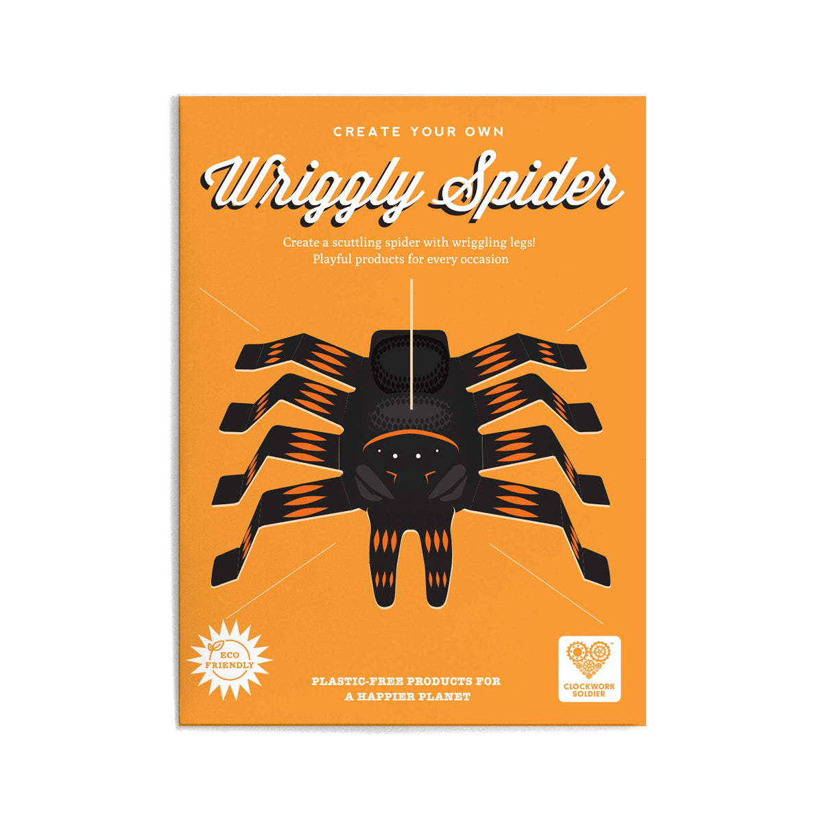 CREATE YOUR OWN WRIGGLY SPIDER (5 YEARS+)