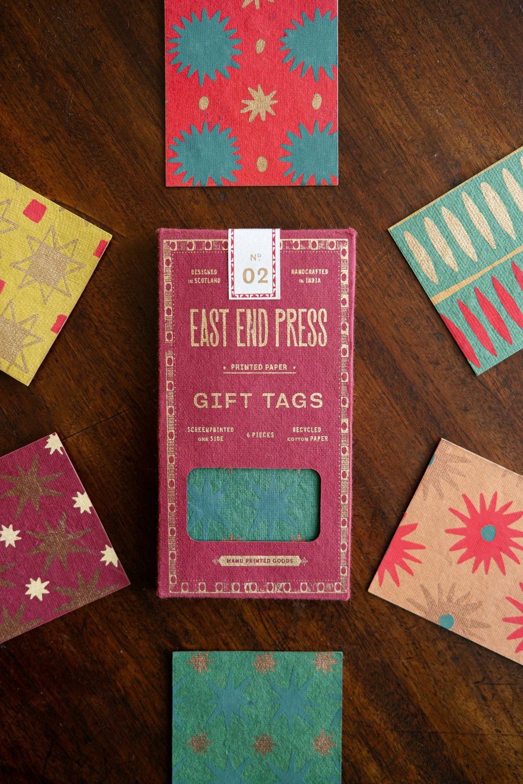 6 CHRISTMAS GIFT TAGS