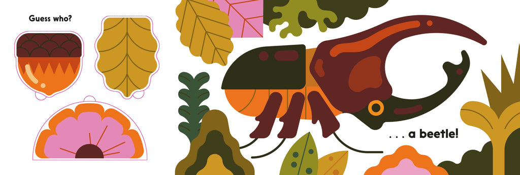 GUESS WHO? IN THE FOREST BOOK (0-3 YEARS)