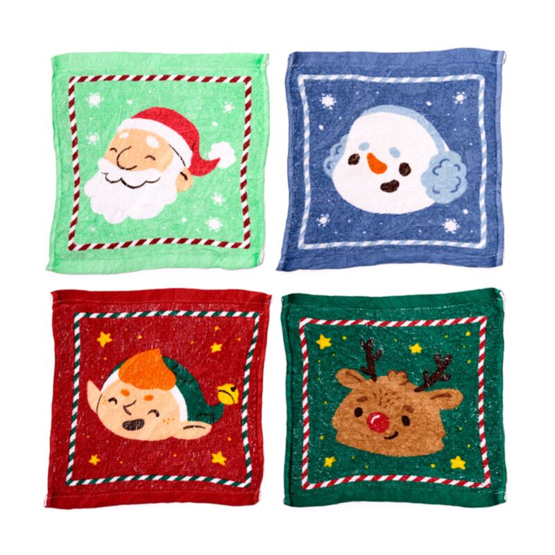 JINGLE BUNCH COMPRESSED TRAVEL TOWEL