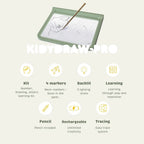 KIDYDRAW PRO A4 LIGHT UP TABLET - GREEN (5 YEARS+)