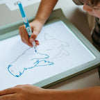 KIDYDRAW PRO A4 LIGHT UP TABLET - GREEN (5 YEARS+)