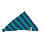 KNIT SCARF -  GREEN & BLUE (0-6 MONTHS)