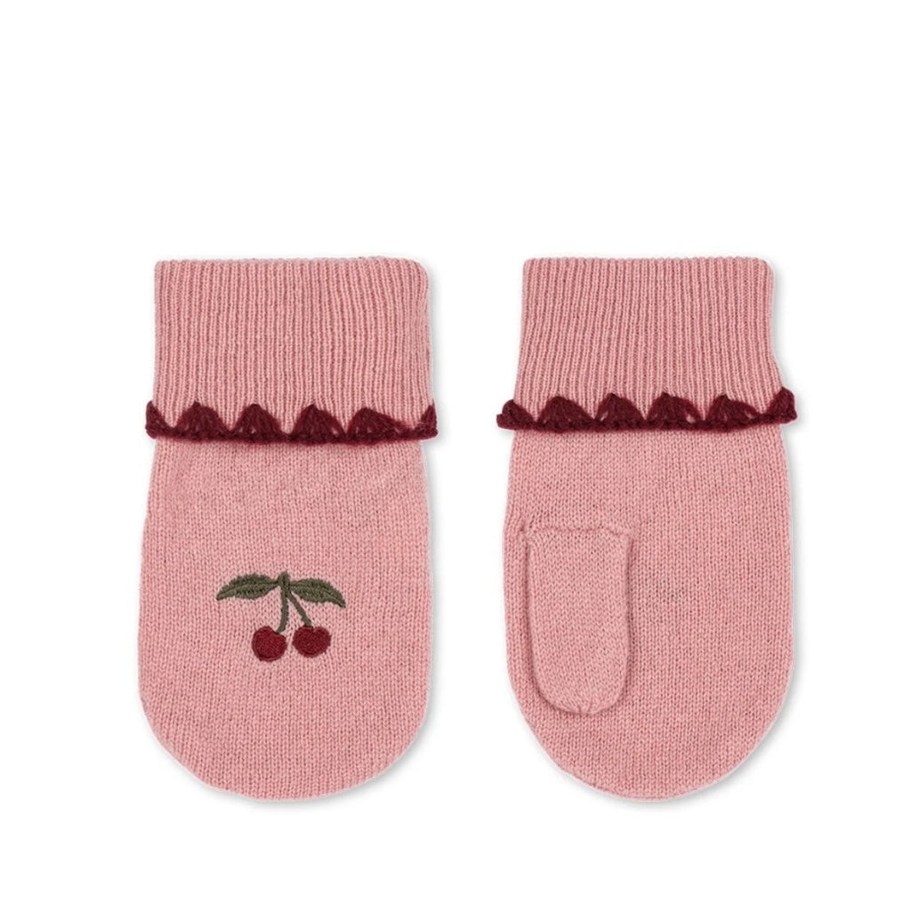 COLLETTE MITTENS - PALE BLUSH