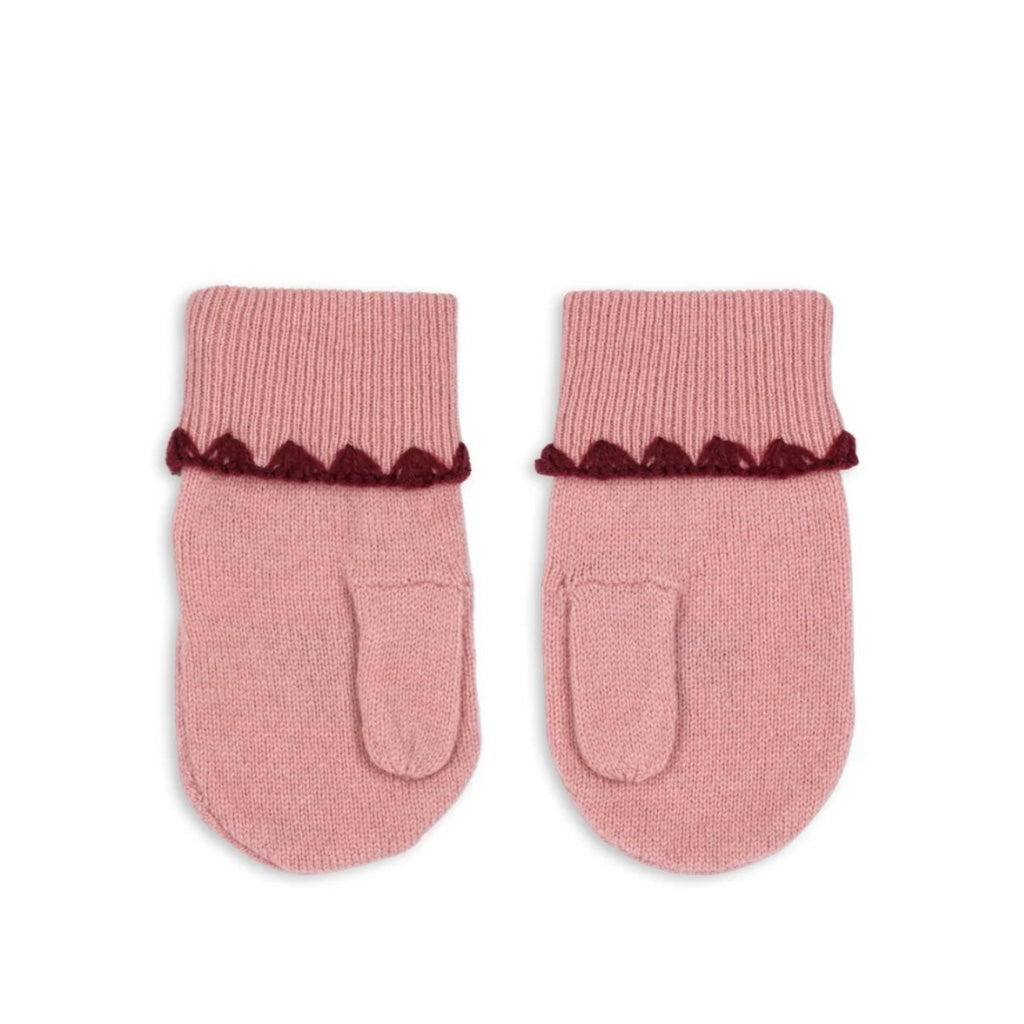 COLLETTE MITTENS - PALE BLUSH