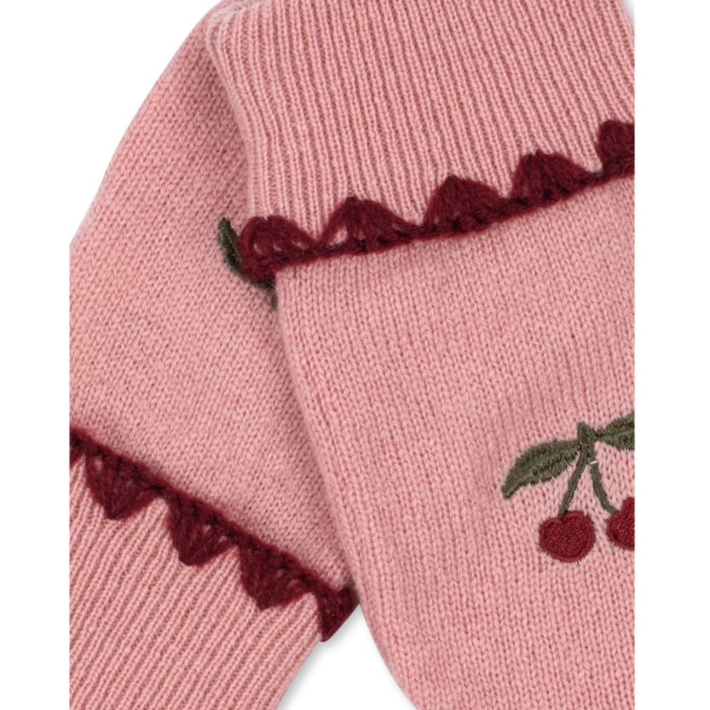 COLLETTE MITTENS - PALE BLUSH