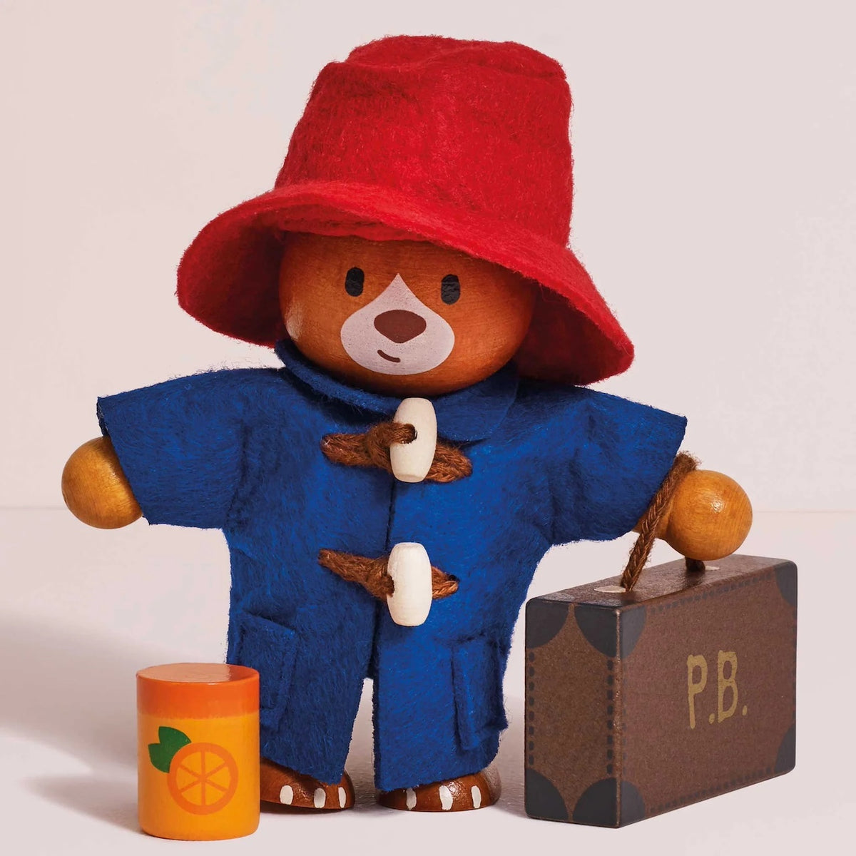 PADDINGTON BEAR WOODEN FIGURE
